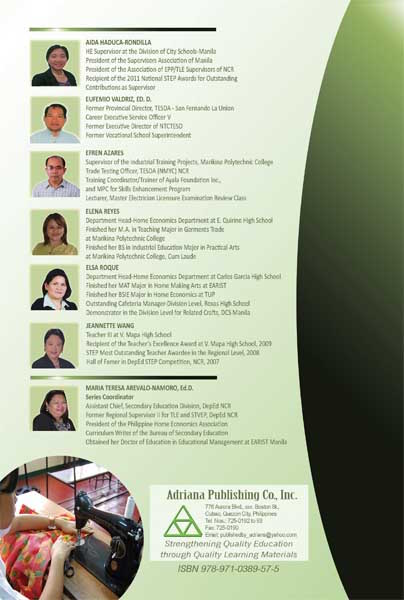 Career Pathways for the New Century – TLE Exploratory 7