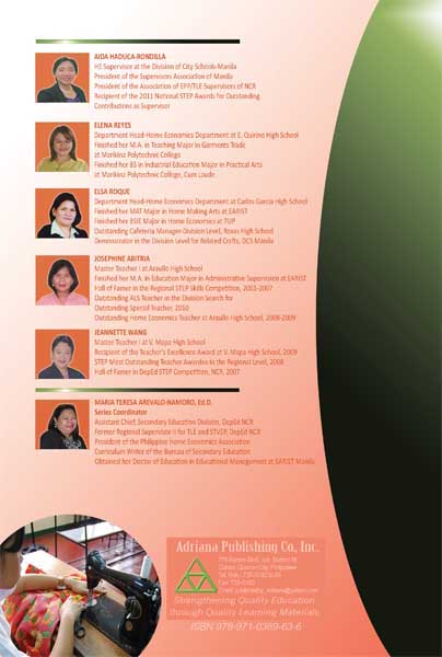 Career Pathways for the New Century – Home Economics 9